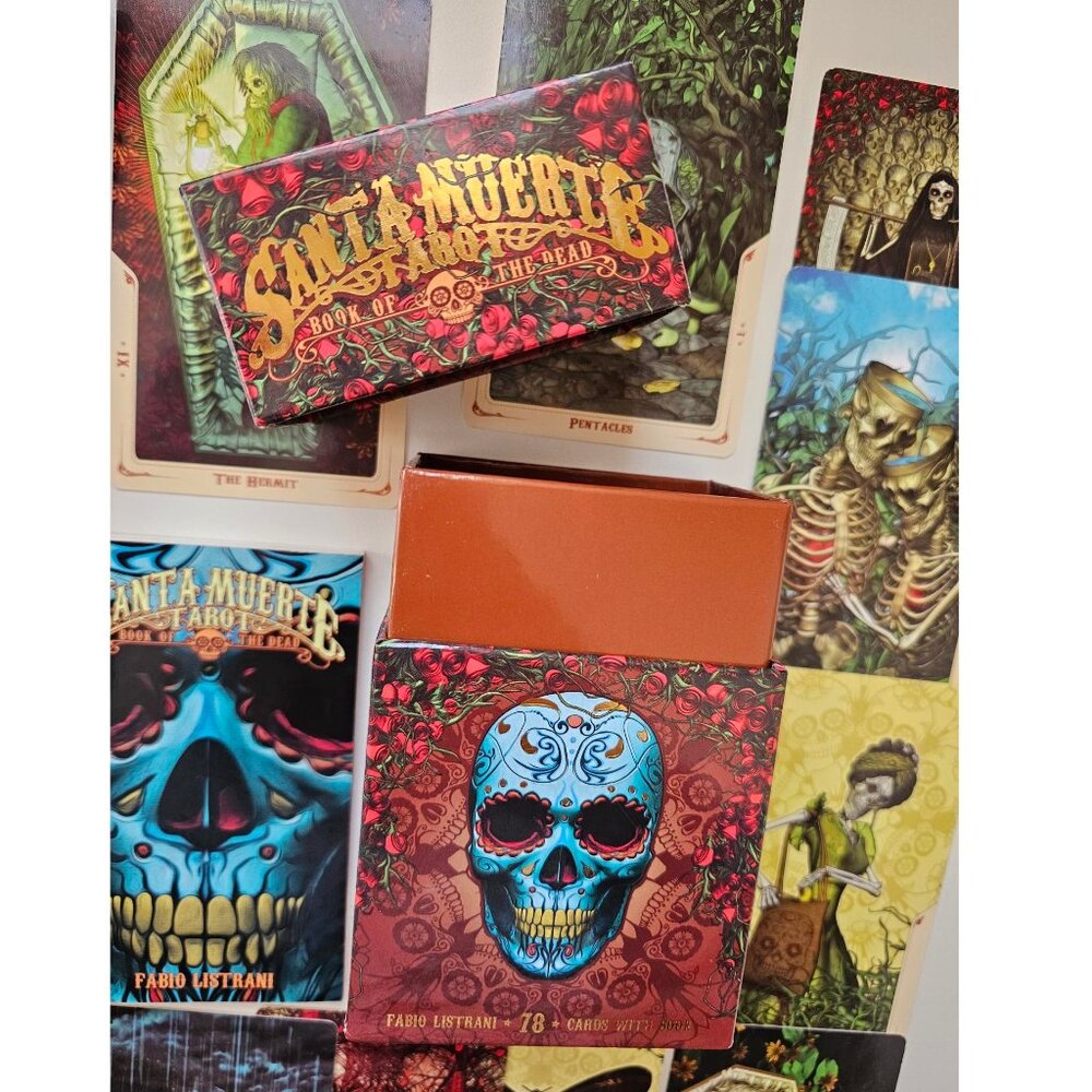 Santa Muerte Tarot Deck: Book of the Dead Listrani, Fabio - Authentic Excellent